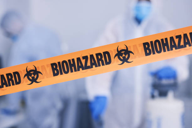 Professional Blood Cleanup technician working in Alamo, NV